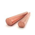 High purity Diameter 3mm H65 H63 H68 Red Copper Round Bar For Welding Fixtures,