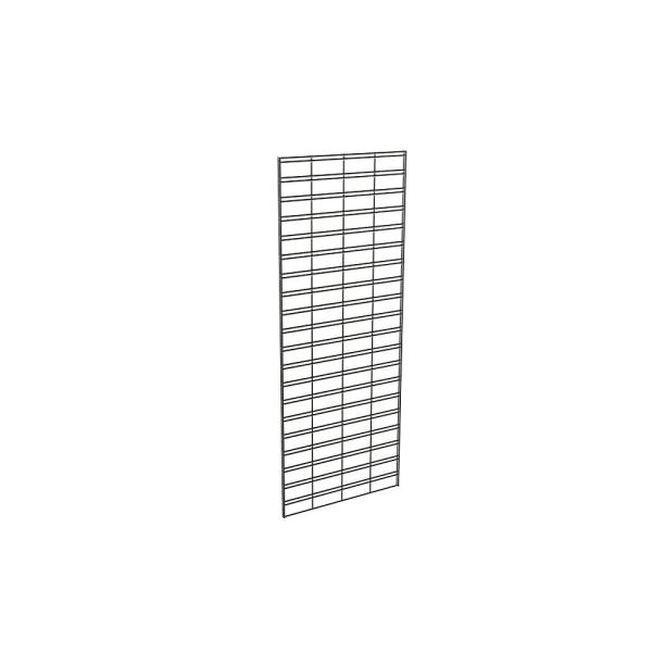 Buy cheap Display Retail Shelf Accessories Silver Steel Metal Wall Mesh Grid Double Sided Floor Standing from wholesalers