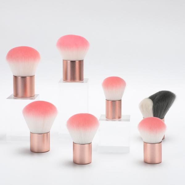 Buy cheap Mineral Stippling PBT Hair Cream Kabuki Makeup Brush 30mm Diameter from wholesalers