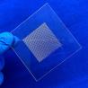 Buy cheap 1-10mm Thickness Square Transparent Laser Dill Hole UVC Quartz Glass Plate from wholesalers