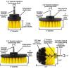 Buy cheap PP Base 5PC Cleaning Drill Brush Set For Car Washing Long Operate Life from wholesalers