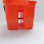 Commercial Polypropylene Bucket Heavy Duty Dual Sqaure Bucket
