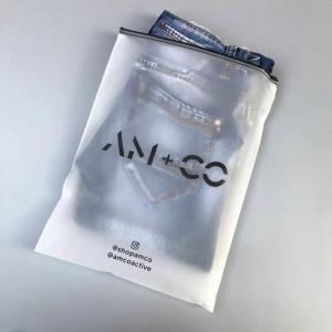 Buy cheap Wholesale Custom Printing Logo Plastic Zip Packaging Poly Bags Biodegradable product