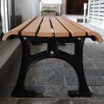 Customized WPC Bench Anti Slip Waterproof WPC Chair Eco-Friendly