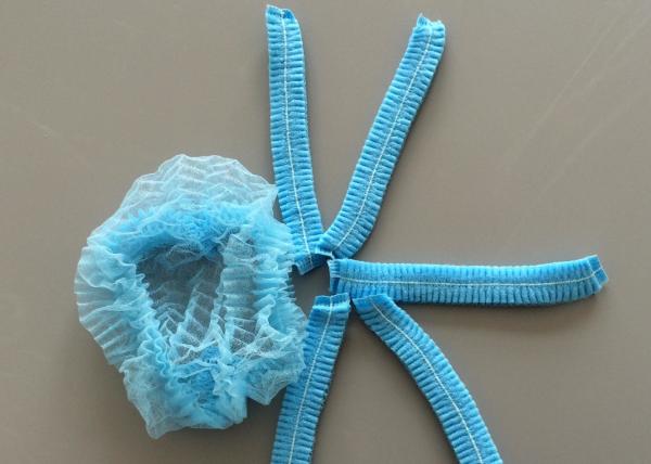 Buy cheap Light Non Woven Disposable Head Cap Elastic And Recoverable from wholesalers