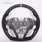 Ford Gloss Perforated Steering Wheel Carbon Fiber Alcantara Wheels