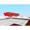 Buy cheap Cable Membrane Structure Permanent Shade Canopy For Hall Roof from wholesalers
