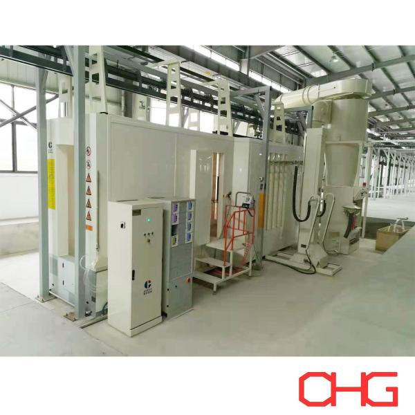 Stainless Steel PVC Carbon Steel Powder Coating Spray Booth For Coating