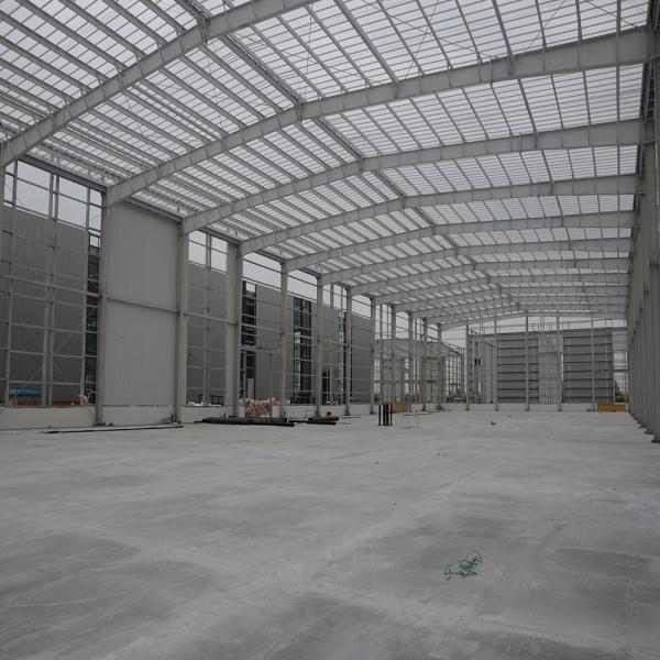 Buy cheap Large Span Steel Structure Shed High Strength Steel Structure Greenhouse from wholesalers
