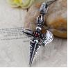 Buy cheap Men's Jewelry Vintage Sword 925 Silver Amulet Pendant Necklace (N046031W) from wholesalers