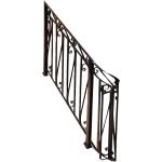 Garden Gate Wrought Iron Guardrail Fence Rod Balusters Powder Coated