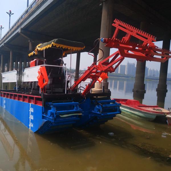 Buy cheap Automatic Water Hyacinth Aquatic Weed Cutter 10000*4400*3100mm from wholesalers