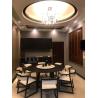 Buy cheap Solid Wood Leg With Centre Round Rotating Dining Table ZZ-ZC02A from wholesalers