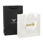 Recycled Luxury Paper Shopping Bags Clothing Retail Paper Bags With Handles