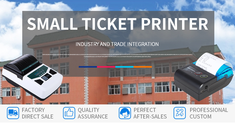 Max Paper Size 57mm MP-58C 58MM Mini Portable Label Thermal Printer with 420g Power