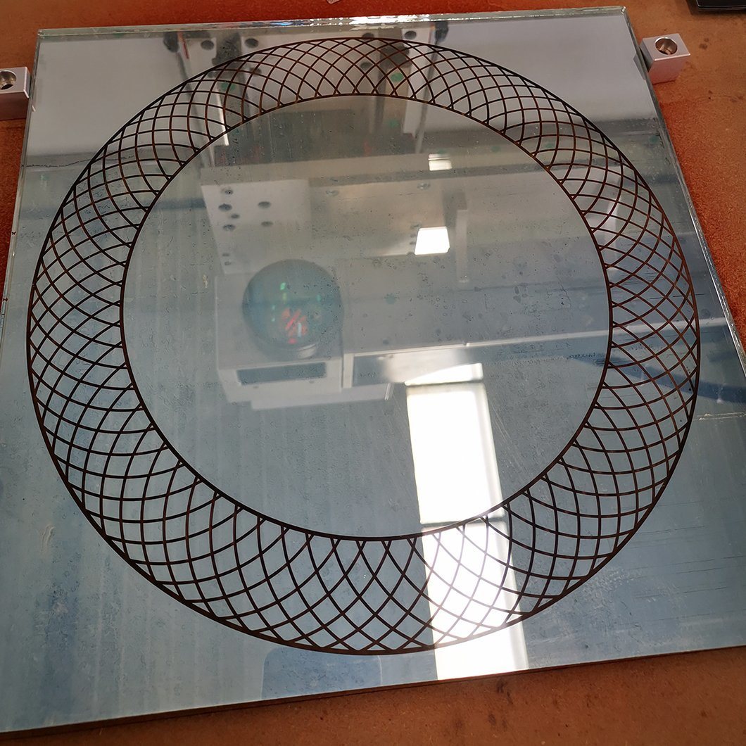 Smart High Speed Glass Coating Edge Low E Film Deletion Machine