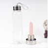 Buy cheap Pure Crystal Glass Water Bottle Natural Healing For Hot / Cold Drinks from wholesalers