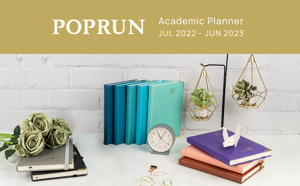 2023-2023 Academic Planner Pink Vertical Page Layout With Quick Serach Functions