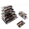 Buy cheap Food Packaging Sushi Takeaway Box Disposable Square Round Plastic Sushi Box from wholesalers