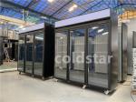 Supermarket Plug - In -22 Degree Vertical Freezer With Glass Door