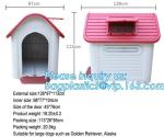 pet cage , plastic dog house with lock , dog house with steel door, Plastic Dog