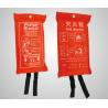 Buy cheap 1.8m*1.8m Fiberglass Fire Blanket Safety Heat Resistant Insulation Blanket from wholesalers