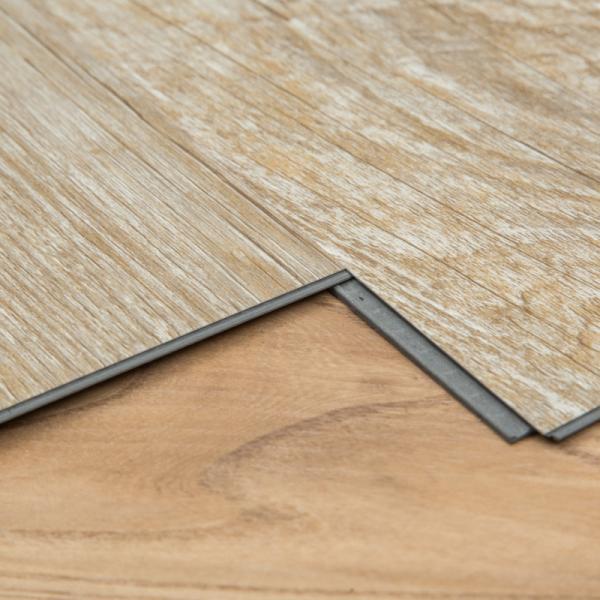Buy cheap Waterproof PVC Commercial Flooring , Colorful Vinyl Floor Tiles SPC Click With IXPE / EVA from wholesalers