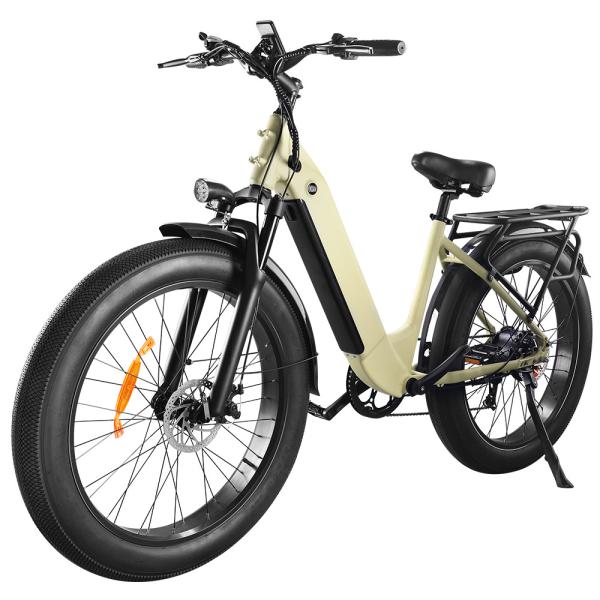 Buy cheap EB11 26"X4.0 Step Through Fat Tire Electric Bike 250/750/1000w from wholesalers