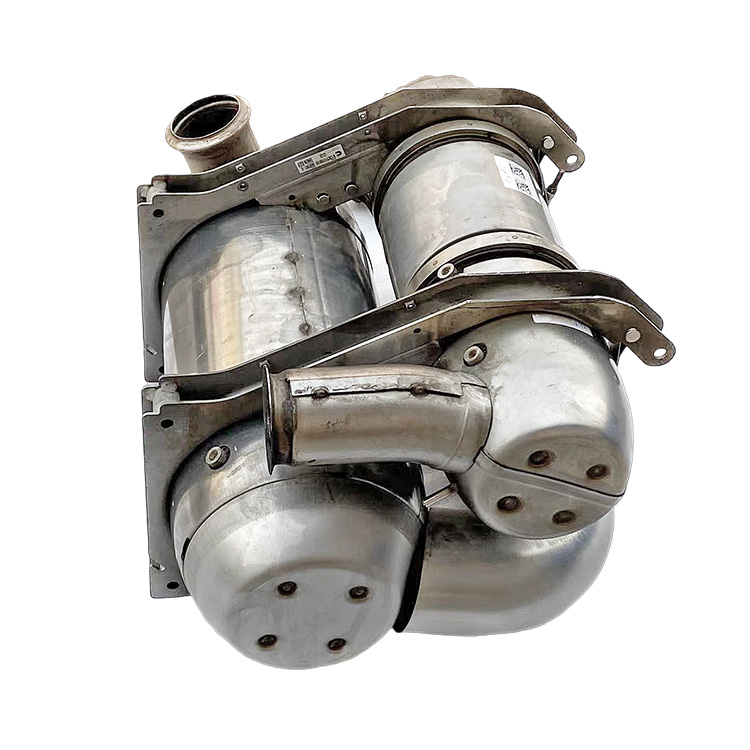 Omac S3 Olling CTS ISF 4.5 Three-Way Catalytic Muffler for Foton Car Fitment Alpha