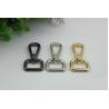 Buy cheap New products shiny gold square shape metal swivel bolt snap hook 16 mm for handbag from wholesalers