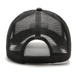 Embroidered label fitted sports half mesh lion label Amazon fashion baseball