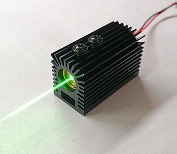 Buy cheap Industrial Grade DC 3-5V 532nm 30mw Green Dot Laser Module With HeatsinkFor Laser Stage Light from wholesalers
