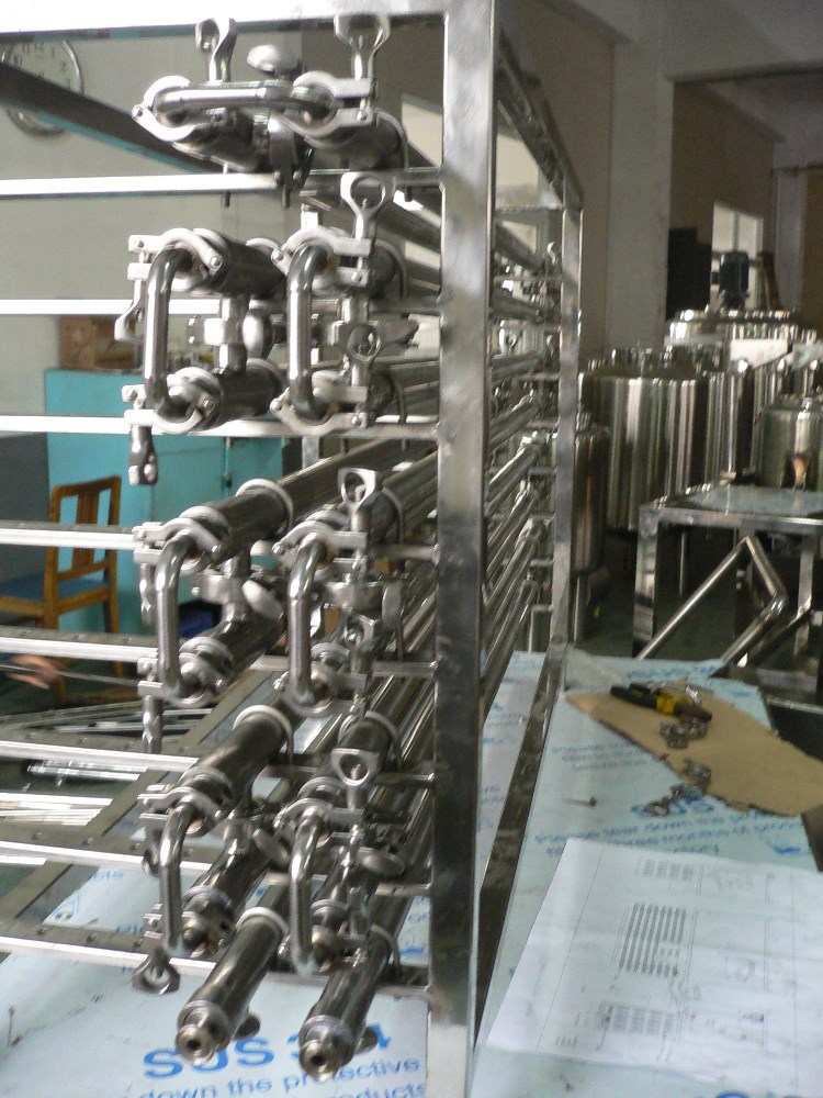 Tubular Sterilization Machine 500L-10000L For Pasteurization Milk Processing