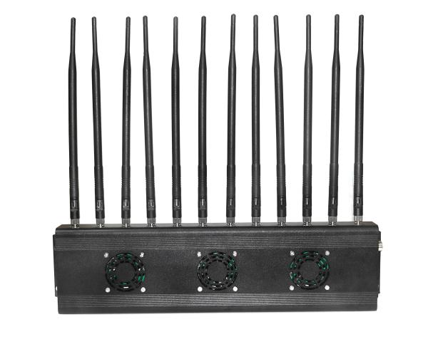 Buy cheap Desktop 10-50M Antenna Mobile Phone Signal Jammer For Gas Stations from wholesalers
