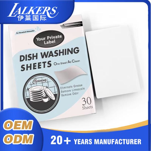 Buy cheap High Efficiency Dishwashing Detergent Sheets Customized Sustainable from wholesalers