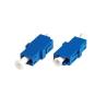 Buy cheap Singlemode Lc Fiber Optic Adapters , PVC Blue Color Optical Cord Adapter from wholesalers