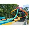 Buy cheap Theme Park Fiberglass Water Slide Customized Closed Tube Spiral FRP For Adult from wholesalers