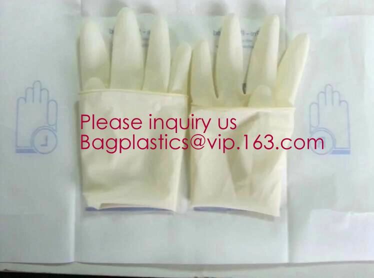 Latex Gloves Powder Free / Disposable Food Prep Cooking Gloves / Kitchen Food Service Cleaning Gloves, bagease, bagplast