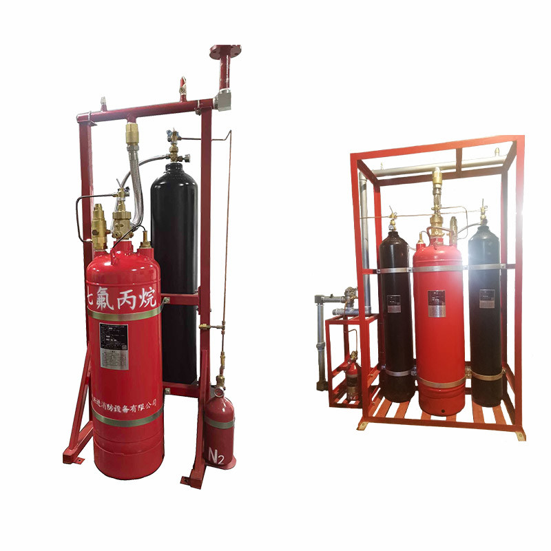 70L FM200 Piston Flow System Superior Fire Protection Ambient Temperature 0-50C
