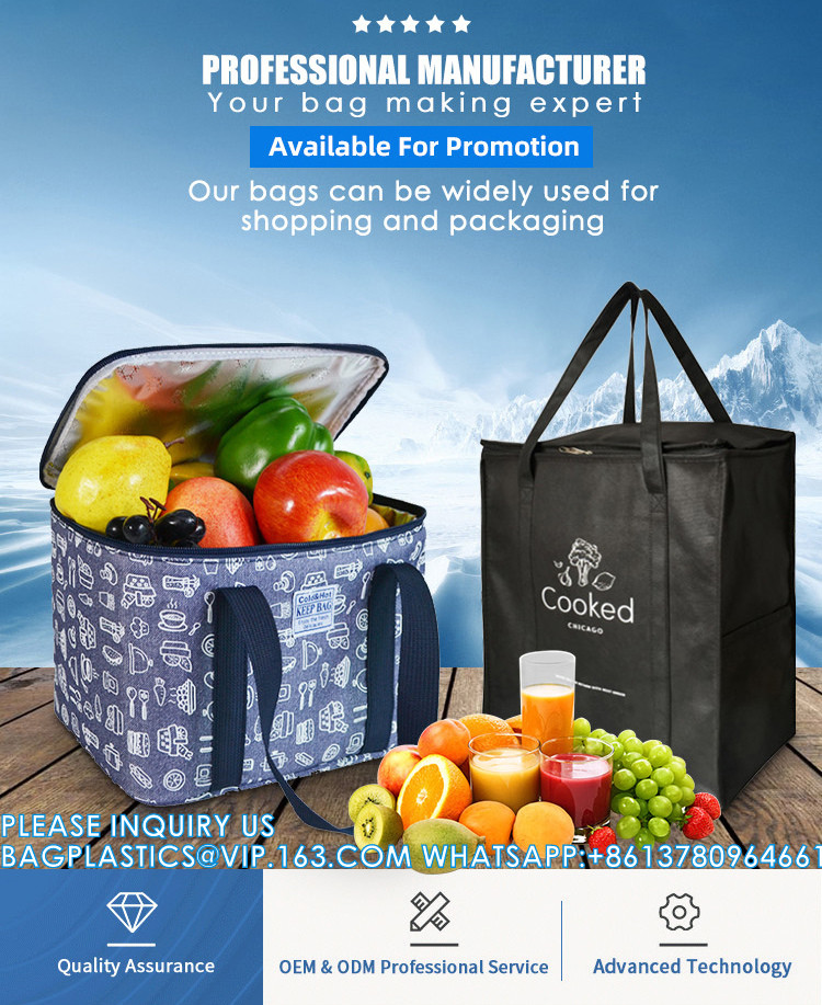 Portable Wholesale Insulated Dual Compartment Lunch Cooler Bag Customizable Promotional Fashion Lunch Beer Package