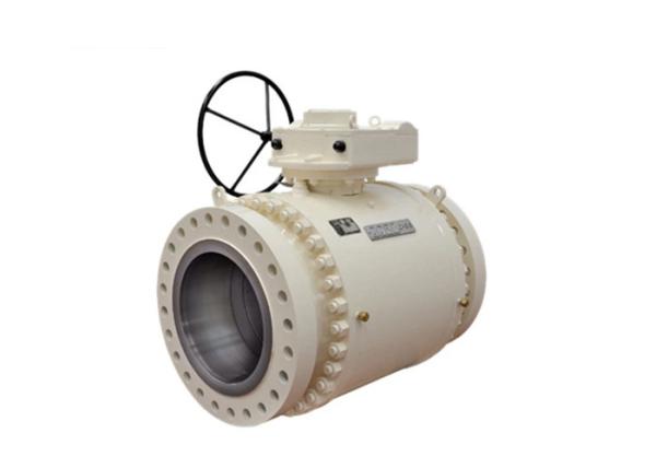 Buy cheap BS 5351 Standard Trunnion Mounted Ball Valve Split Body For Flow Control from wholesalers