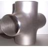 Buy cheap Customized A234 WPB Carbon Steel Cross SCH 80 Thick Wall 4 Way Pipe Fitting from wholesalers