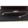 Buy cheap 18K Yellow Gold Bracelet with Moveable 3 Diamonds Fine Jewelry from wholesalers