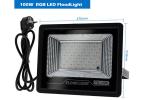 50W 100W Outdoor RGB LED Flood Light For Garden Yard