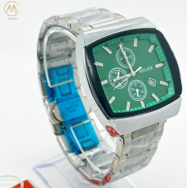 Custom Logo Quartz Waterproof Fashion Watch for Men Date Stainless Steel Watches