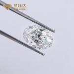 VVS VS SI Loose Lab Grown Diamonds Fancy Cut Oval Polish Diamond For Jewelry