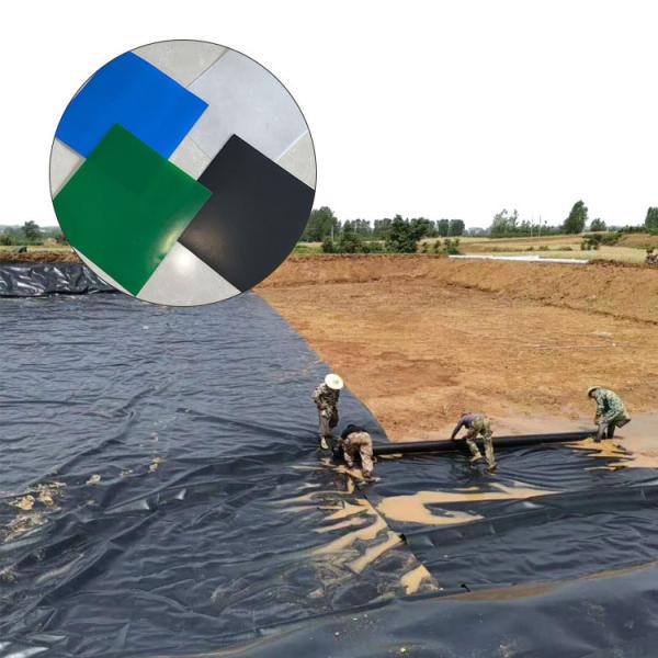 Buy cheap Anti-Seepage HDPE Black Geomembrane Liner for Chinese Made Fish Ponds and Reservoirs from wholesalers