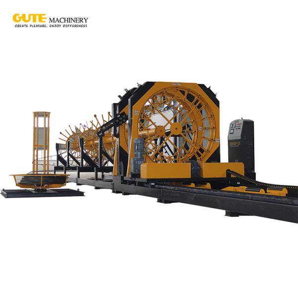 Buy cheap 300mm CNC Pile Cage Welding Machine Steel Cage Welder from wholesalers