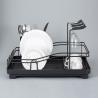 Buy cheap Steel Adjustable Kitchen Dish Drainer Rack For Drying Dishes Custom Color from wholesalers