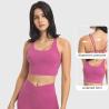 Buy cheap Wholesale Nude Women Sports Bra New Fashion Sxey Yoga Running Bra Tops from wholesalers
